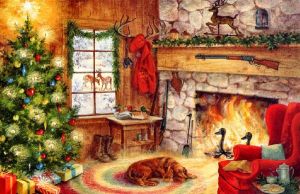 christmas scene