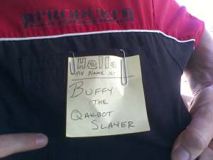 Slayer Name tag