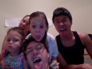 Silly Family Shot