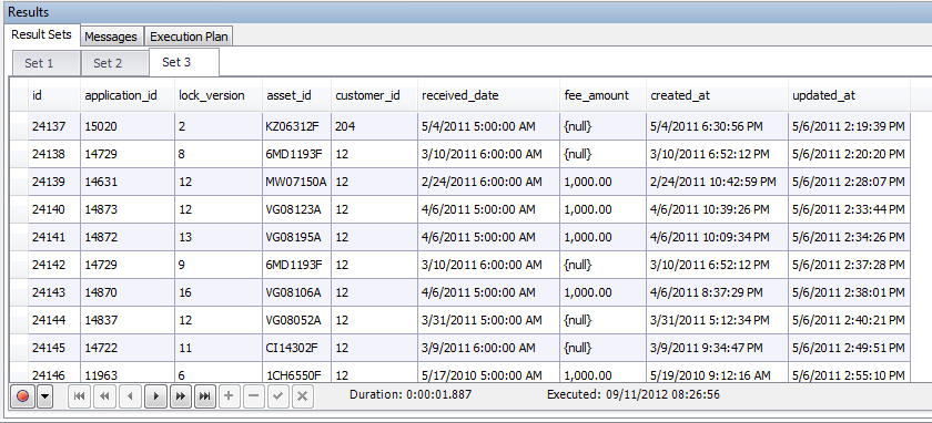 Duplicate Rows Sample